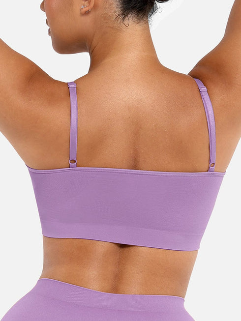 Well-in Vogue Wireless Supportive Shaping Bra with Adjustable Straps